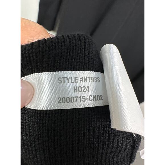 Madewell NWT Women’s Black Merino Wool Maxi Sweater Dress size Small - Picture 6 of 8